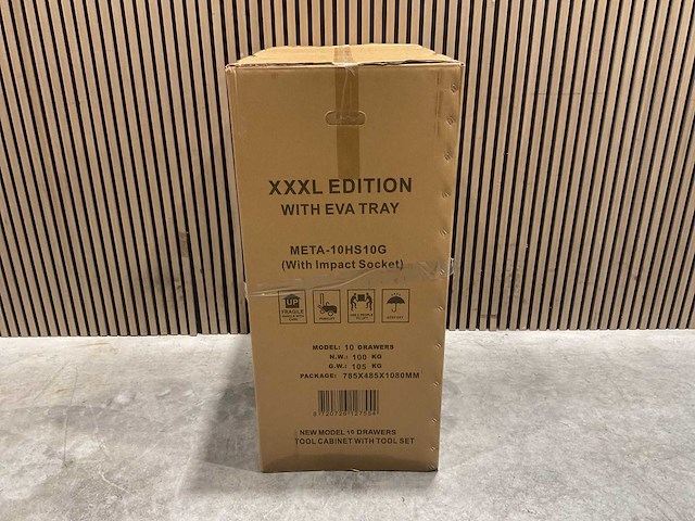 Metallo xxxl meta-10hs10g gereedschapswagen - afbeelding 32 van  40