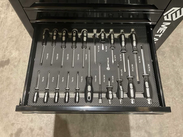 Metallo xxxl meta-10hs10g gereedschapswagen - afbeelding 4 van  79