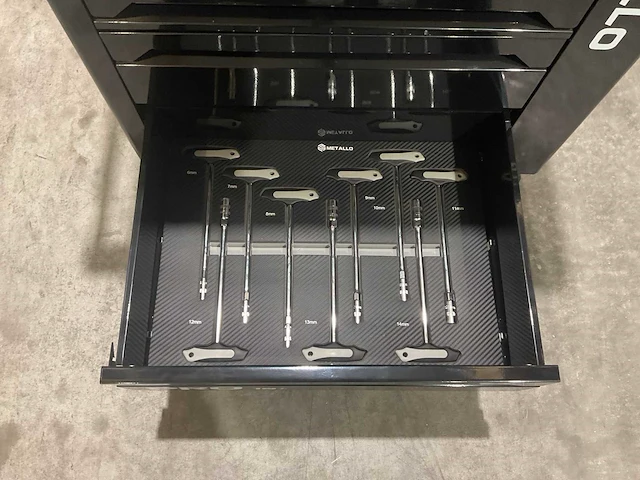 Metallo xxxl meta-10hs10g gereedschapswagen - afbeelding 8 van  79
