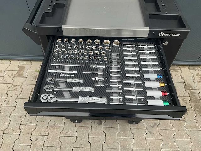 Metallo xxxl meta-10hs10g gereedschapswagen - afbeelding 26 van  79