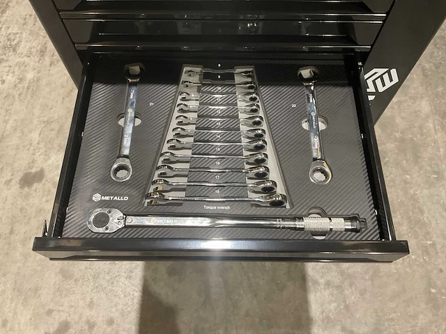 Metallo xxxl meta-10hs10g gereedschapswagen - afbeelding 2 van  79