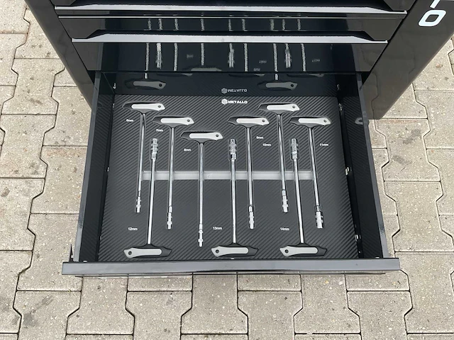 Metallo xxxl meta-10hs10g gereedschapswagen - afbeelding 36 van  79
