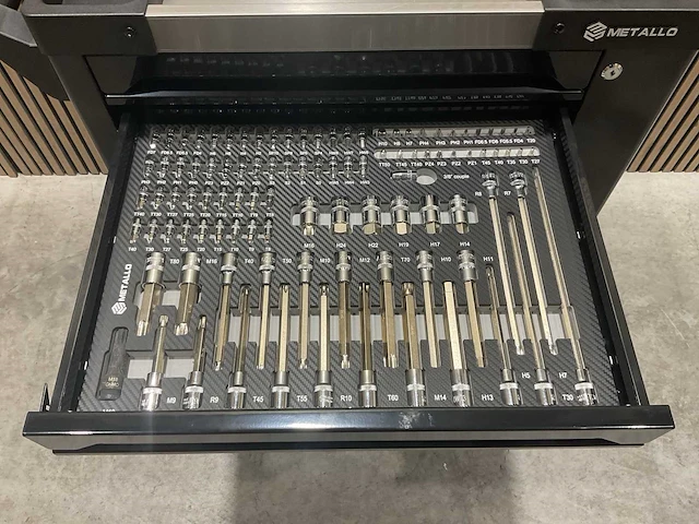 Metallo xxxl meta-10hs10g gereedschapswagen - afbeelding 57 van  79