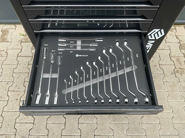 Metallo xxxl meta-10hs10g gereedschapswagen - afbeelding 8 van  27