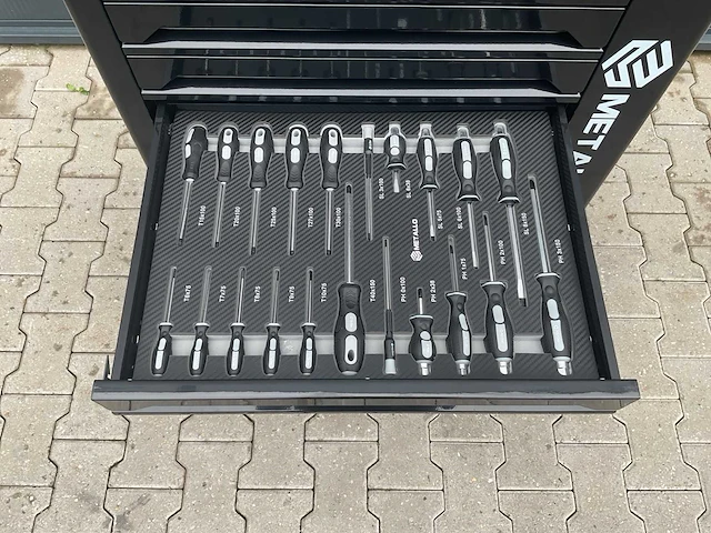 Metallo xxxl meta-10hs10g gereedschapswagen - afbeelding 9 van  27