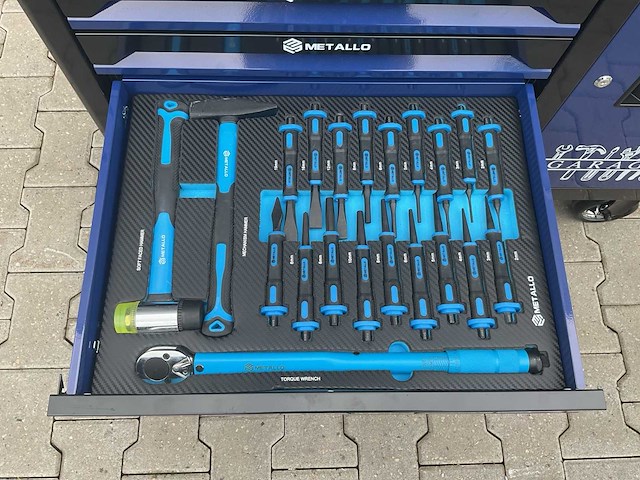 Metallo xxxl meta-7hsb6g-2 gereedschapswagen - afbeelding 5 van  38