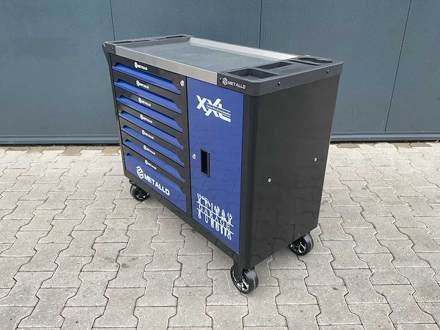 Metallo xxxl meta-7hsb6g-2 gereedschapswagen - afbeelding 13 van  38