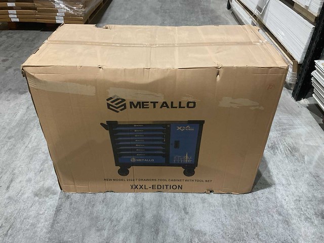 Metallo xxxl meta-7hsb6g-2 gereedschapswagen - afbeelding 14 van  38