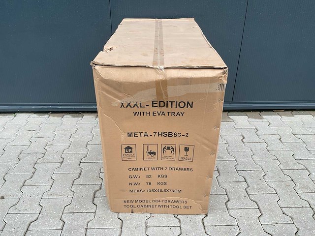 Metallo xxxl meta-7hsb6g-2 gereedschapswagen - afbeelding 18 van  38