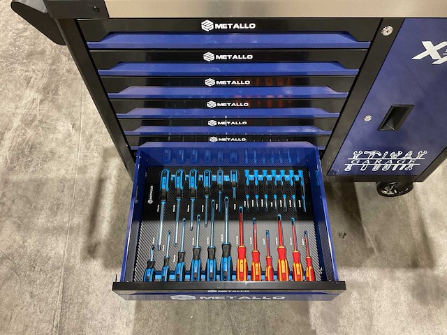 Metallo xxxl meta-7hsb6g-2 gereedschapswagen - afbeelding 31 van  38