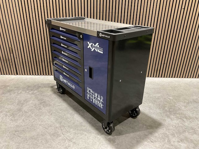 Metallo xxxl meta-7hsb6g-2 gereedschapswagen - afbeelding 6 van  8