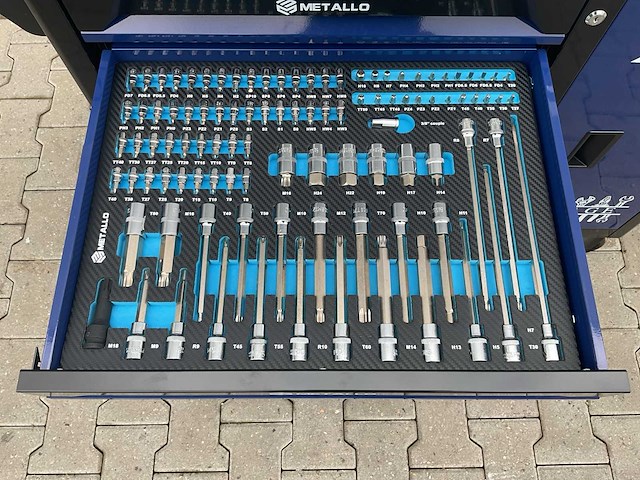Metallo xxxl meta-7hsb6g-2 gereedschapswagen - afbeelding 3 van  69