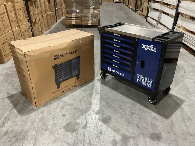 Metallo xxxl meta-7hsb6g-2 gereedschapswagen - afbeelding 18 van  69