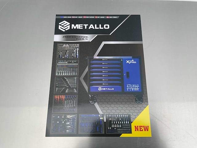 Metallo xxxl meta-7hsb6g-2 gereedschapswagen - afbeelding 67 van  69