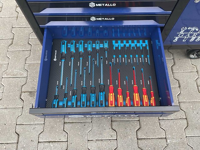 Metallo xxxl meta-7hsb6g-2 gereedschapswagen - afbeelding 8 van  69