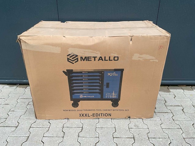 Metallo xxxl meta-7hsb6g-2 gereedschapswagen - afbeelding 12 van  69