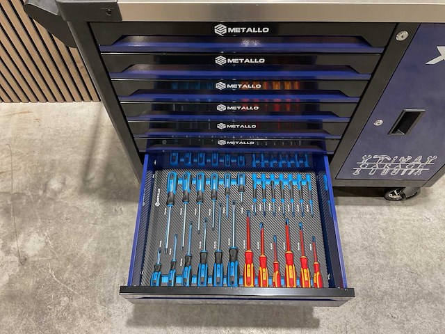 Metallo xxxl meta-7hsb6g-2 gereedschapswagen - afbeelding 55 van  69