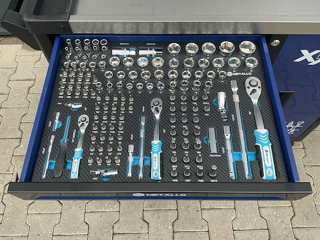 Metallo xxxl meta-7hsb6g-2 gereedschapswagen - afbeelding 2 van  69
