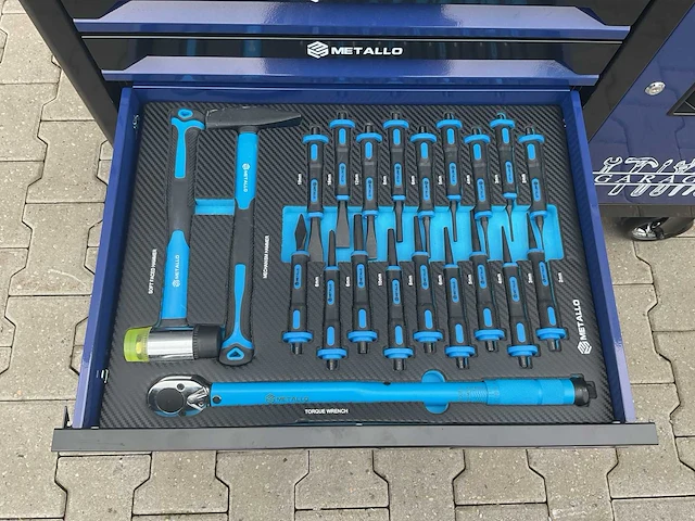 Metallo xxxl meta-7hsb6g-2 gereedschapswagen - afbeelding 6 van  69