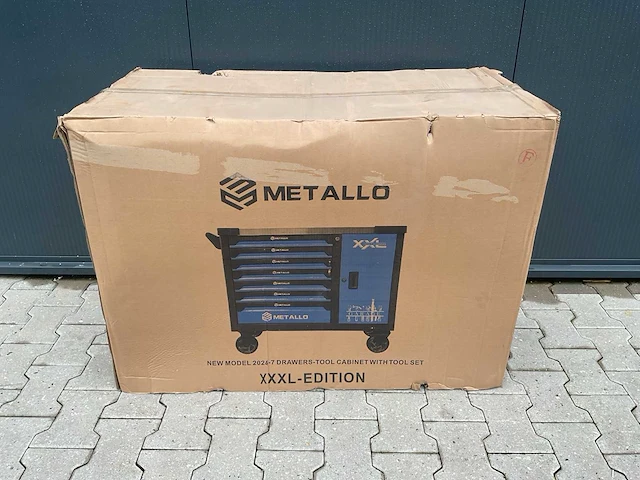 Metallo xxxl meta-7hsb6g-2 gereedschapswagen - afbeelding 12 van  69