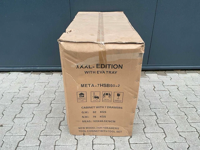 Metallo xxxl meta-7hsb6g-2 gereedschapswagen - afbeelding 23 van  69