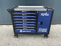 Metallo xxxl meta-7hsb6g-2 gereedschapswagen