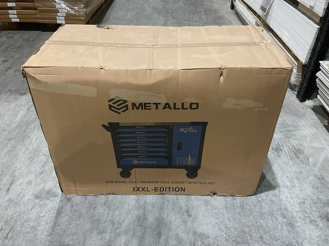 Metallo xxxl meta-7hsb6g-2 gereedschapswagen - afbeelding 19 van  69