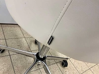 Metalmobil - lederen design bureaustoel (2x) - afbeelding 6 van  6