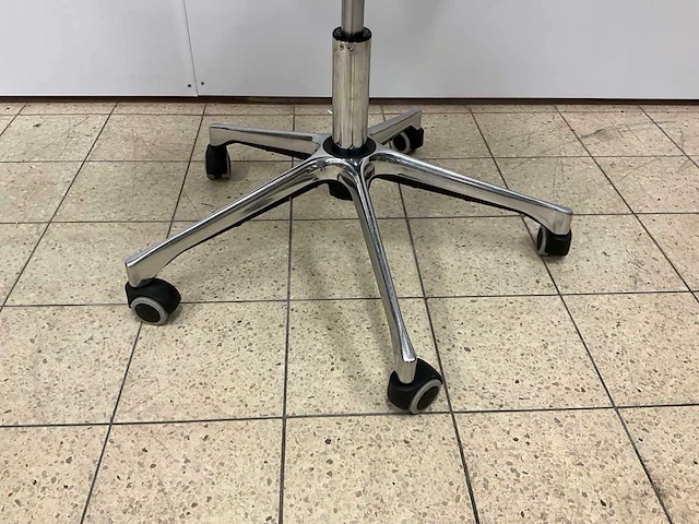 Metalmobil - lederen design bureaustoel (2x) - afbeelding 5 van  6