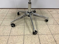 Metalmobil - lederen design bureaustoel (2x) - afbeelding 5 van  6