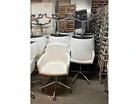 Metalmobil - lederen design vergaderstoelen (6x) - afbeelding 6 van  6