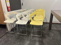 Metalmobil ibis barstoelen (12x) - afbeelding 1 van  4