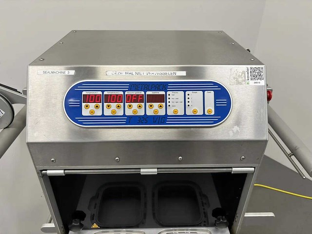 Metalpack - t 325 v/g - traysealmachine - afbeelding 7 van  14