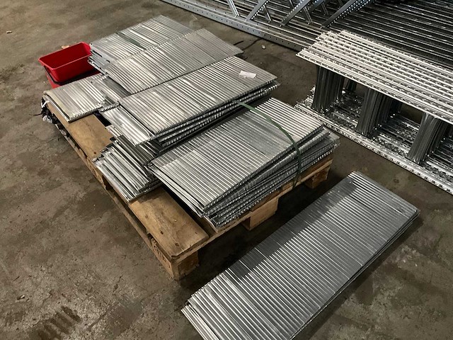 Metalsistem - legbordstelling 10 meter - afbeelding 4 van  4