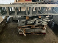 Metalsistem - s1 - legbordstelling 15 meter (250cm hoog) - afbeelding 1 van  3