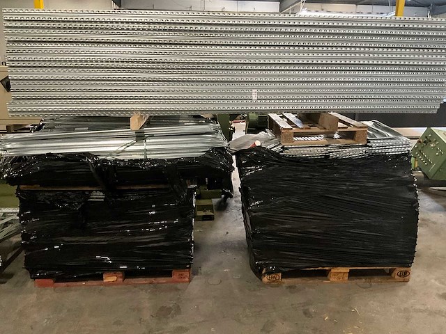 Metalsistem - s1/2 - legbordstelling 20 meter (300cm hoog) - afbeelding 1 van  6