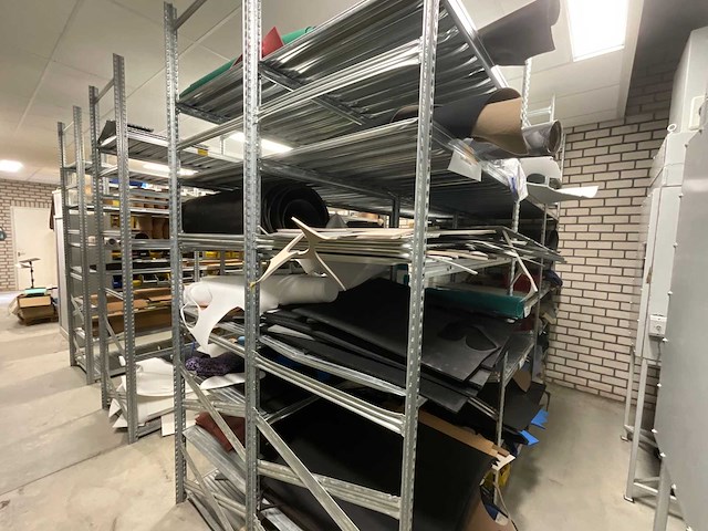 Metalsistem - s1/2 - legbordstelling 20 meter (300cm hoog) - afbeelding 2 van  6