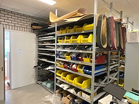 Metalsistem - s1/2 - legbordstelling 20 meter (300cm hoog) - afbeelding 3 van  6