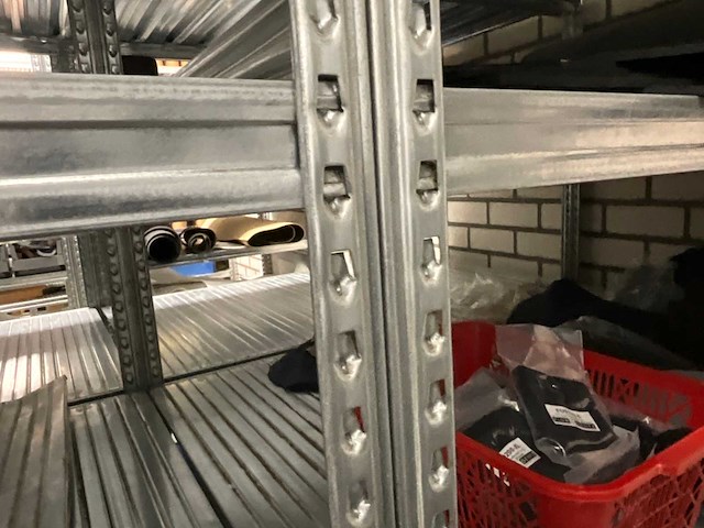 Metalsistem - s1/2 - legbordstelling 20 meter (300cm hoog) - afbeelding 6 van  6