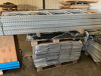 Metalsistem - s2 - legbordstelling 12 meter (250cm hoog) - afbeelding 1 van  5