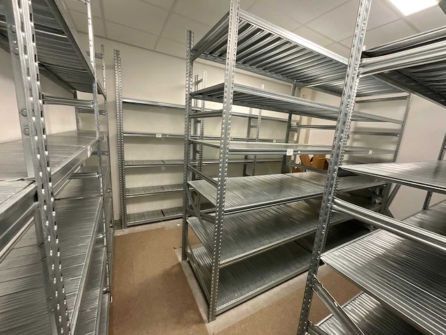 Metalsistem - s2 - legbordstelling 12 meter (250cm hoog) - afbeelding 3 van  5