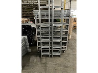 Metalsistem s1 legbordstelling (250cm hoog) - afbeelding 1 van  2