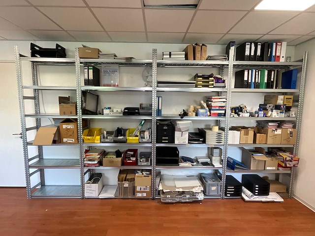 Metalsistem s1 legbordstelling (250cm hoog) - afbeelding 2 van  2