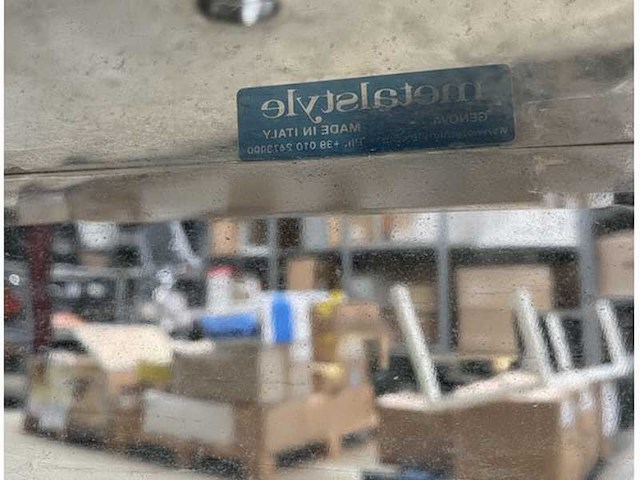 Metalstyle btgq ii double stainless steel adjustable table base - afbeelding 2 van  5