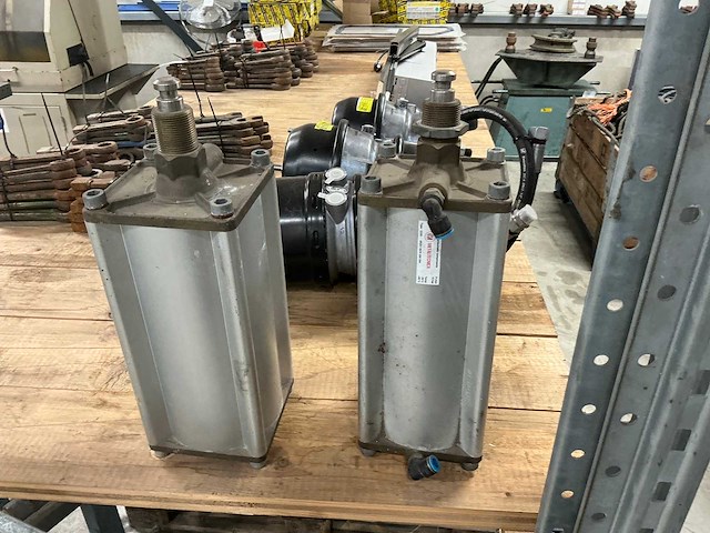 Metaltechnica pneumatische werkcilinder (2x) - afbeelding 1 van  4