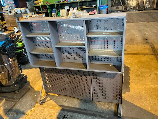 Metalworks werkplaatskast met wandborden - afbeelding 2 van  4