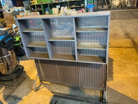 Metalworks werkplaatskast met wandborden - afbeelding 2 van  4