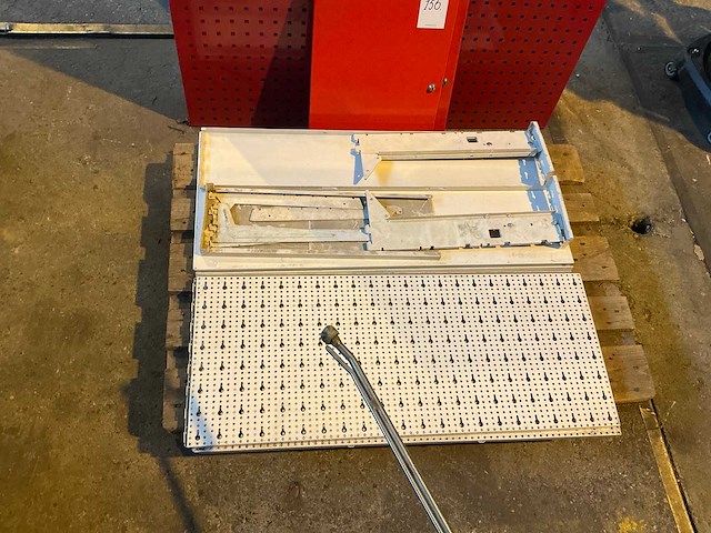 Metalworks werkplaatskast met wandborden - afbeelding 4 van  4