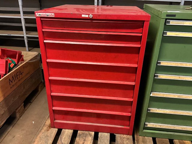 Metalworks werkplaatskast - afbeelding 1 van  3