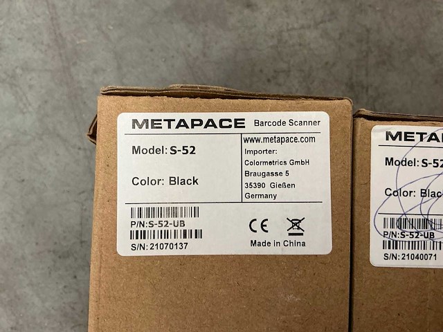 Metapace s-52 handscanner - afbeelding 1 van  1